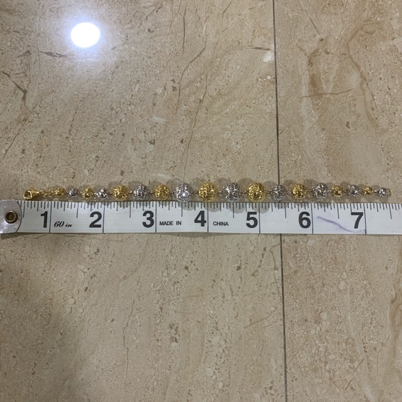 💝Authentic 18K Two Tone Gold Set 🌺💕 - Picture 6 of 6